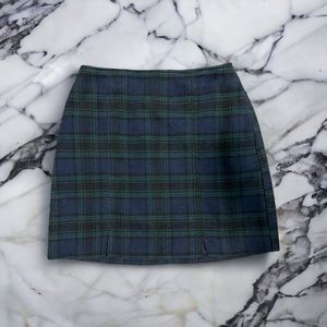 Hollister Women’s Plaid Mini Skirt Medium